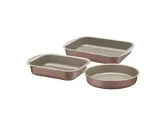 Jogo Assadeiras Tramontina Brasil Antiaderente Mocaccino 3 Peças