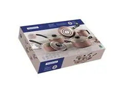 Jogo Panelas Tramontina Linz Antiaderente Mocaccino 5 Peças - 1