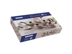 Jogo Panelas Tramontina Linz Antiaderente Mocaccino 7 Peças - 2