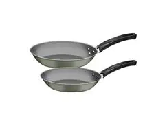 Jogo Frigideiras Tramontina Michigan Antiaderente Verde 2 Peças