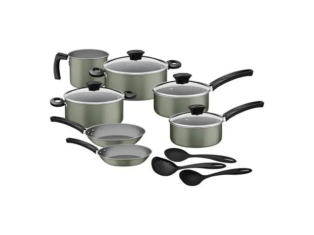 Kit Cozinha Tramontina Michigan Verde Oliva 10 Peças