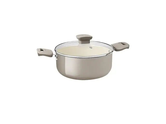 Caçarola Tramontina Veronese Cerâmica Bege 20 cm