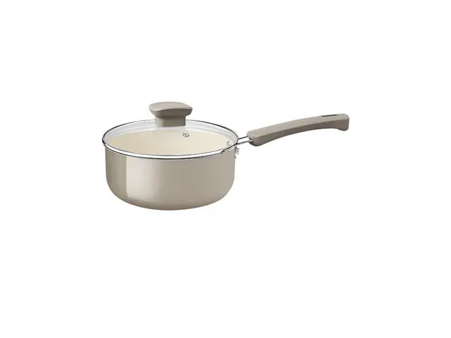 Panela Tramontina Veronese Cerâmica Bege 16 cm