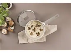 Panela Tramontina Veronese Cerâmica Bege 16 cm - 3