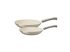 Jogo Frigideiras Tramontina Veronese Cerâmica Bege 2 Peças - 0