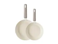 Jogo Frigideiras Tramontina Veronese Cerâmica Bege 2 Peças - 4