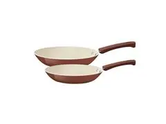Jogo Frigideiras Tramontina Veronese Cerâmica Argila 2 Peças - 0
