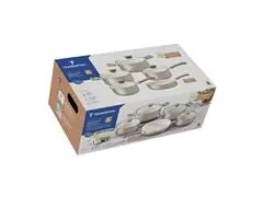 Jogo Panelas Tramontina Veronese Cerâmica Bege 5 Peças - 1