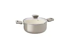 Jogo Panelas Tramontina Veronese Cerâmica Bege 5 Peças - 3