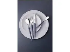 Faqueiro Tramontina Obelline Inox Azul Boreal 24 Peças - 8