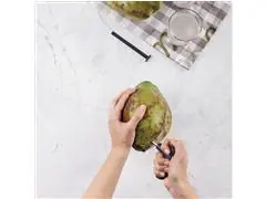 Abridor de Coco Tramontina Utilita Inox Cinza - 4