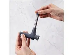 Abridor de Coco Tramontina Utilita Inox Cinza - 6