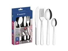 Faqueiro Tramontina Malibu Aço Inox 24 Peças