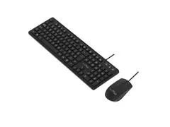 KIT TECLADO E MOUSE COM FIO LITY ABNT2 PLUG&PLAY 107 TECLAS  PRETO - 9