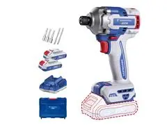 Parafusadeira Impacto 20V 285Nm Kit 2Bat + Maleta