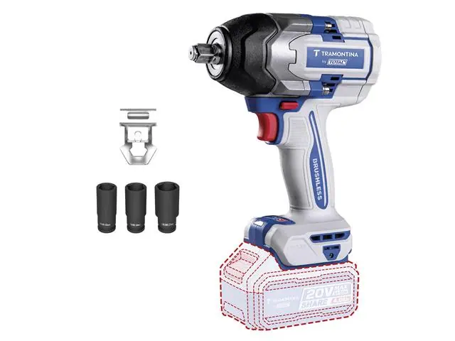 Chave de Impacto 20V 1350Nm 3/4" - Tramontina