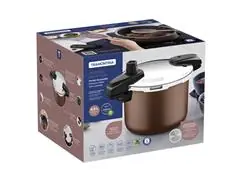 Panela Pressão Tramontina Arizona 4,5L 20cm Mocaccino - 1