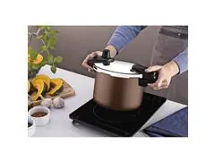 Panela Pressão Tramontina Arizona 4,5L 20cm Mocaccino - 7