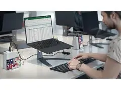 Totem de Tomadas de Mesa - Ice Silver - 3