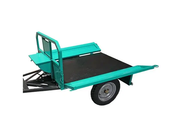 Carreta GCM-500 p/ motocultivador e trator cortador de grama