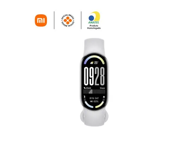 Pulseira Inteligente Xiaomi Smart Band 10, Prata (XM859PRA)