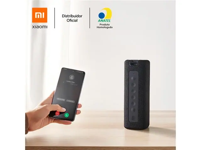 Caixa de Som Bluetooth Xiaomi 16W à prova d'água, Preto (XM567PRE)