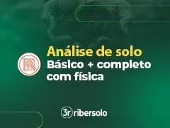 ANÁLISE DE SOLO - BÁSICO + COMPLETO COM FÍSICA / SEM FÍSICA