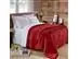Edredom Buettner Solteiro Plush Flannel Dupla Face 160mx240m Vermelho - 2