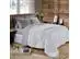 Edredom Buettner Solteiro Plush Flannel Dupla Face 150x200 Branco - 0