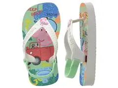 Chinelo Havaianas N.Baby Peppa Pig Branco/Branco Tam 21-22 - 3