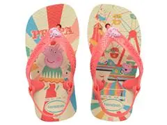 Chinelo Havaianas N.Baby Peppa Pig Buttercream/Coral Tam 20-21 - 0