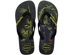 Chinelo Havaianas Top Herois Dc Preto/Preto/Preto Tam 39-40