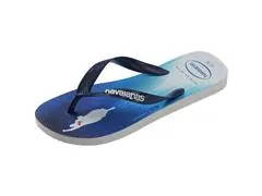 Chinelo Havaianas Top Herois Dc Branco/Marinho Tam 37-38 - 5