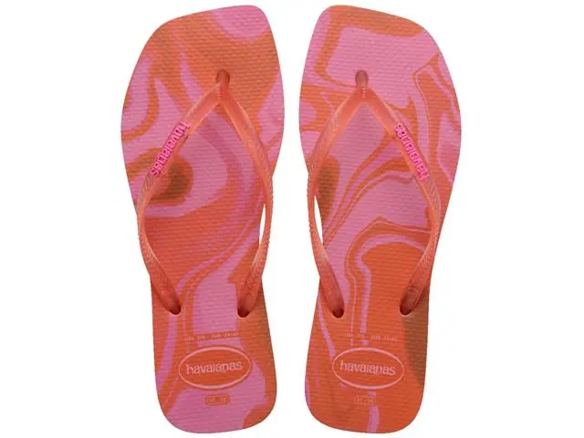 Chinelo Havaianas Square Jelly Fc Blossom Tam 37-38