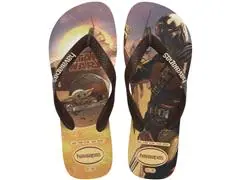 Chinelo Havaianas Star Wars Bege/Bege Tam 37-38