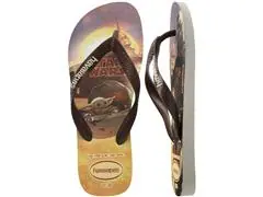 Chinelo Havaianas Star Wars Bege/Bege Tam 39-40 - 4
