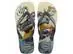 Chinelo Havaianas Harry Potter Bege Palha/Cinza Aco Tam 37-38 - 0