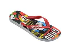 Chinelo Havaianas Top D Classics Branco/Vermelho Hibisco Tam 35-36 - 1