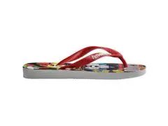 Chinelo Havaianas Top D Classics Branco/Vermelho Hibisco Tam 35-36 - 2