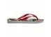 Chinelo Havaianas Top D Classics Branco/Vermelho Hibisco Tam 37-38 - 2