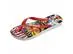 Chinelo Havaianas Top D Classics Branco/Vermelho Hibisco Tam 37-38 - 5