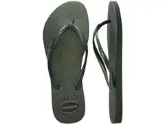 Chinelo Havaianas Slim Gloss Verde Olive Tam 39-40 - 4