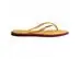Chinelo Havaianas Slim Point Amaranto/Amarelo Caja Tam 37-38 - 2