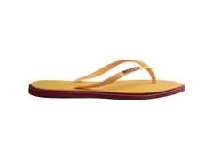 Chinelo Havaianas Slim Point Amaranto/Amarelo Caja Tam 39-40 - 2