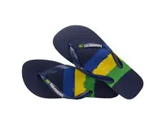 Chinelo Havaianas Brasil Tech Marinho Tam 35-36 - 1