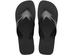 Chinelo Havaianas Hybrid Be Preto/Preto Tam 41-42