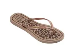 Chinelo Havaianas Slim Animals Rose Gold/Rose Gold Tam 33-34 - 1