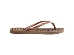 Chinelo Havaianas Slim Animals Rose Gold/Rose Gold Tam 39-40 - 2