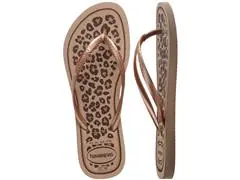 Chinelo Havaianas Slim Animals Rose Gold/Rose Gold Tam 41-42 - 4