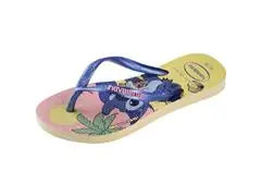 Chinelo Havaianas Kids Slim Disney Fc Buttercream Tam 29-30 - 5